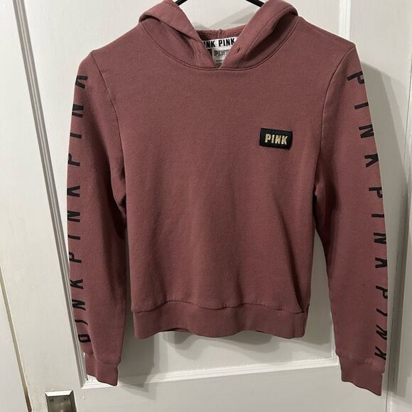 PINK Victoria's Secret Women's Mauve Hoodie - Picture 1 of 4